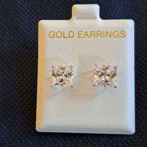Gold Stud Earrings